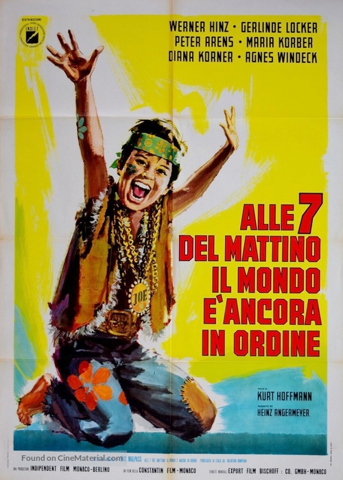 Morgens um Sieben ist die Welt noch in Ordnung - Italian Movie Poster