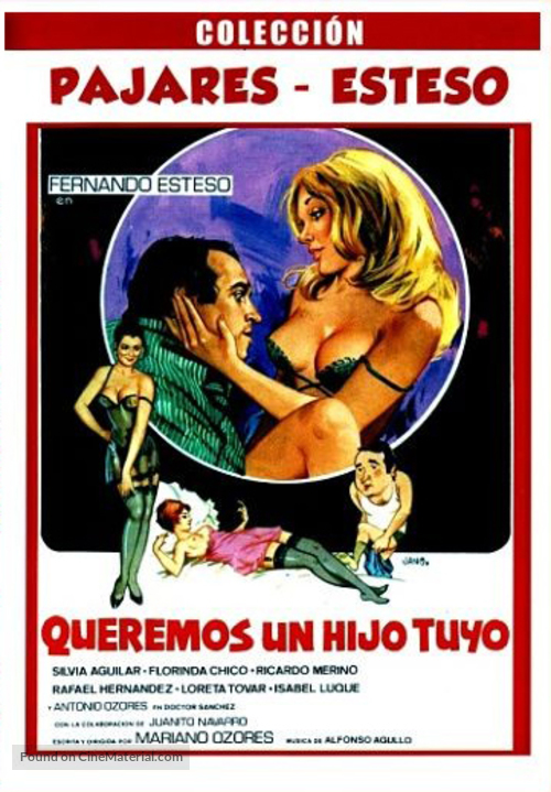 Queremos un hijo tuyo - Spanish Movie Cover