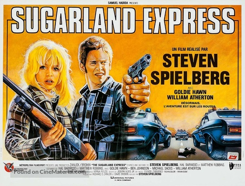 The Sugarland Express - French Movie Poster