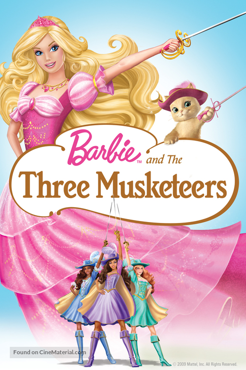 Barbie and the Three Musketeers - DVD movie cover