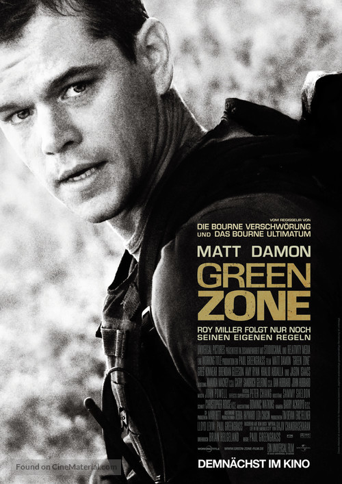 Green Zone - German Movie Poster