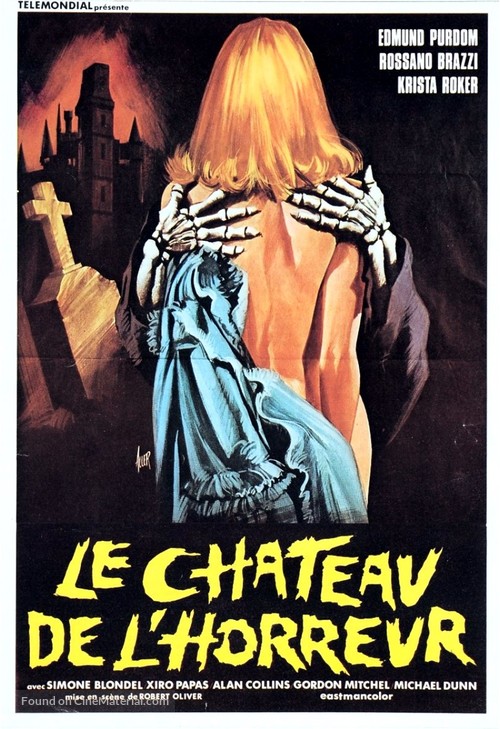Terror! Il castello delle donne maledette - French Movie Poster