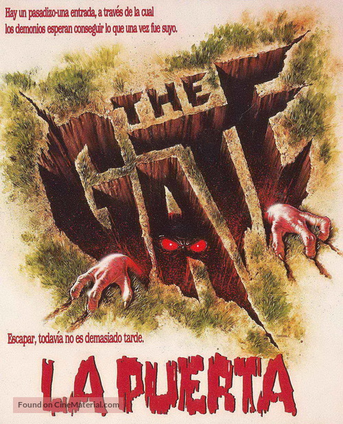 The Gate - Spanish Movie Cover
