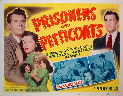 Prisoners in Petticoats - Movie Poster