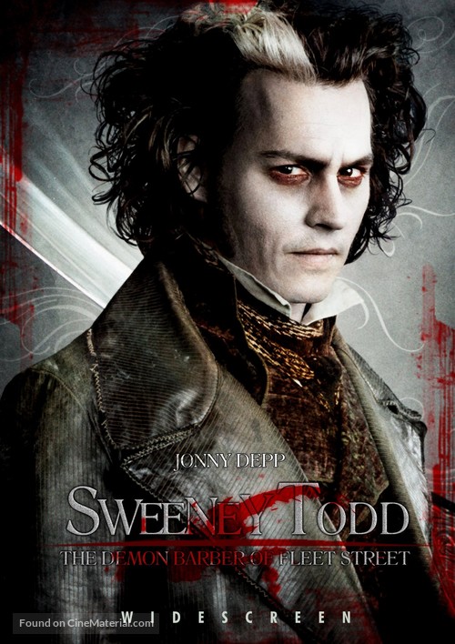 Sweeney Todd: The Demon Barber of Fleet Street - Movie Cover