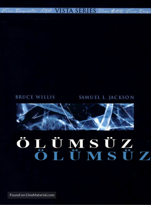 Unbreakable - Turkish DVD movie cover