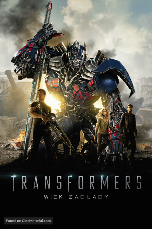 Transformers: Age of Extinction - Polish Movie Cover