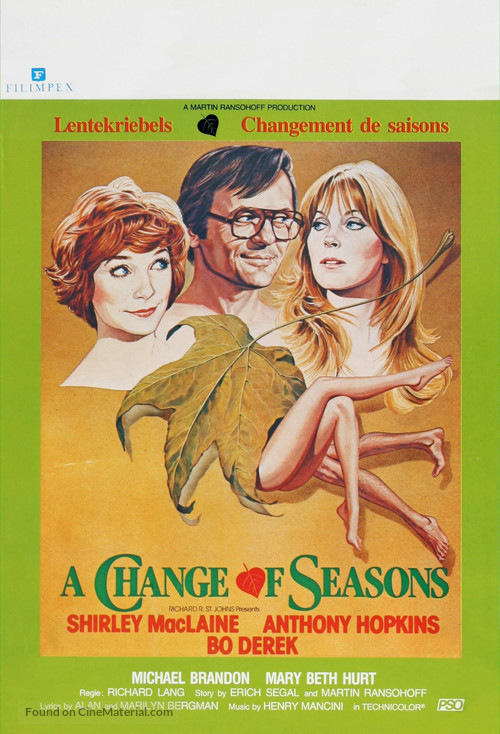 A Change of Seasons - Belgian Movie Poster