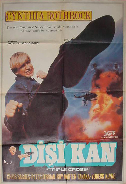 Lady Dragon 2 - Turkish Movie Poster