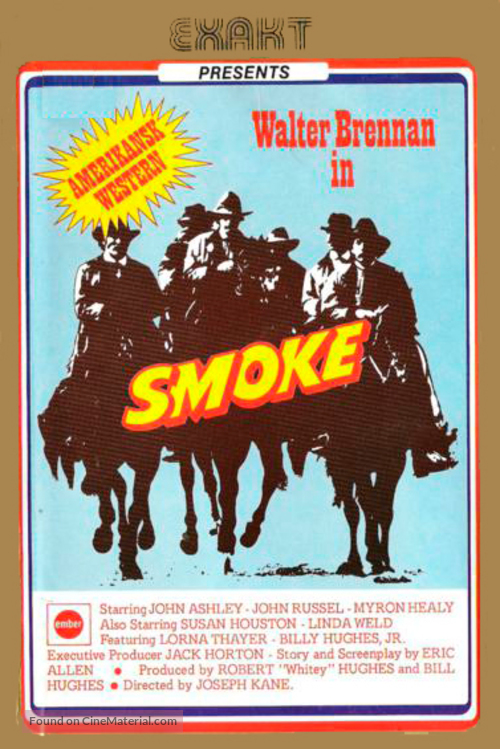 Smoke in the Wind - Swedish Movie Cover