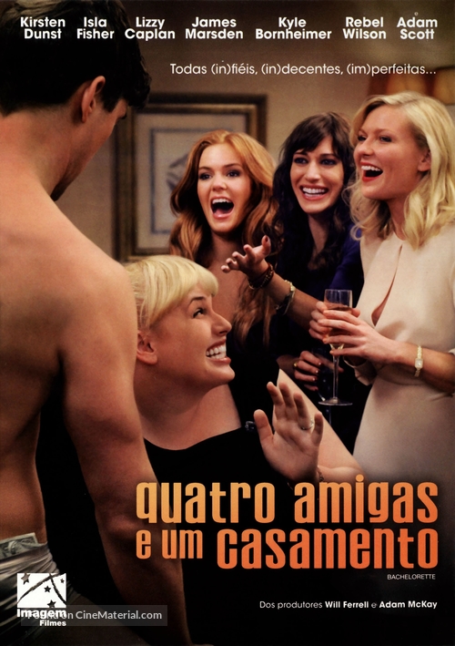 Bachelorette - Brazilian DVD movie cover