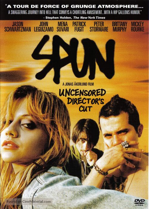 Spun - DVD movie cover
