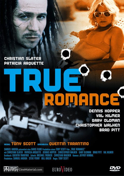 True Romance - German DVD movie cover