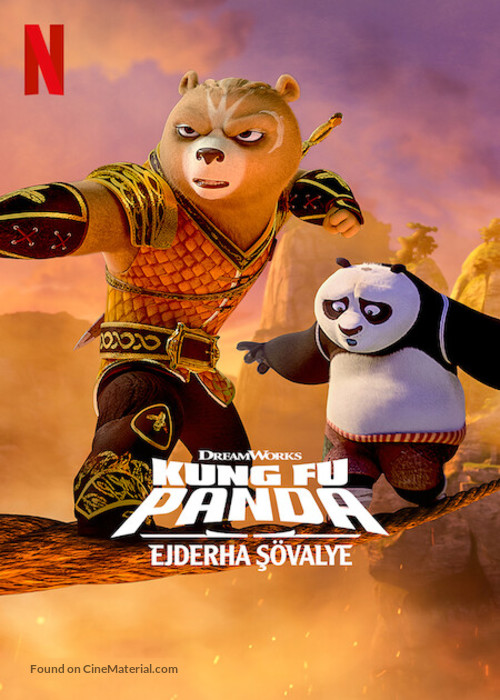 &quot;Kung Fu Panda: The Dragon Knight&quot; - Turkish Video on demand movie cover