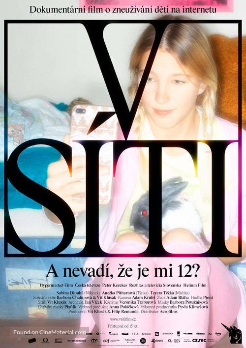 V s&iacute;ti - Czech Movie Poster