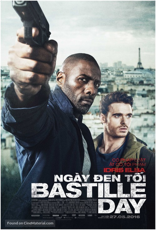 Bastille Day - Vietnamese Movie Poster