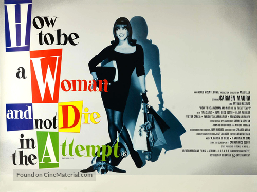 C&oacute;mo ser mujer y no morir en el intento - British Movie Poster