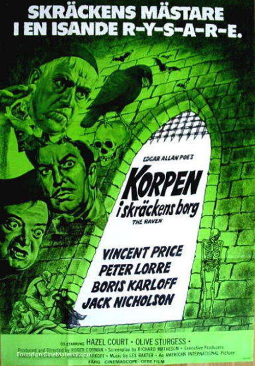 The Raven - Swedish Movie Poster