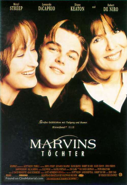 Marvin&#039;s Room - German Movie Poster