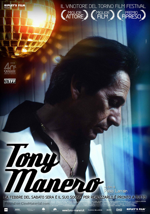 Tony Manero - Italian Movie Poster