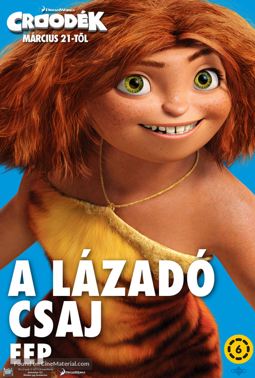 The Croods - Hungarian Movie Poster