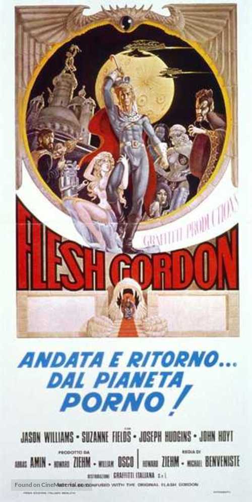 Flesh Gordon - Italian Movie Poster
