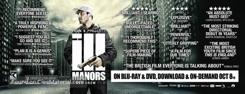 Ill Manors - British Video release movie poster