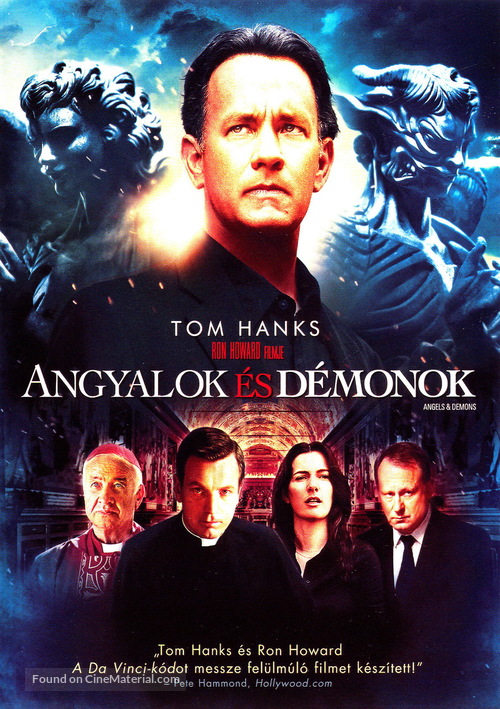 Angels &amp; Demons - Hungarian Movie Cover