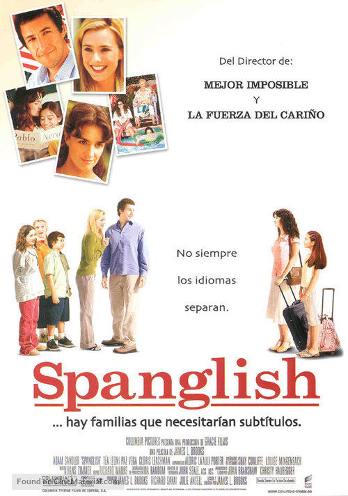 Spanglish - Spanish Movie Poster