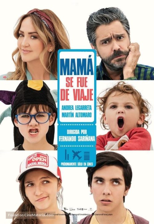 Mam&aacute; se fue de viaje - Mexican Movie Poster