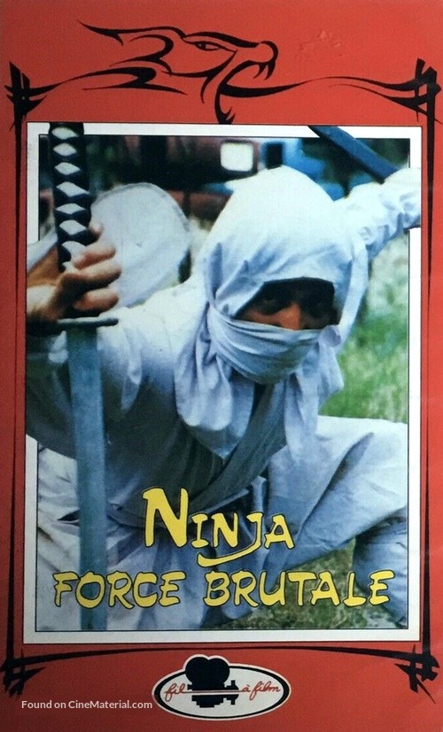 Ninja, the Violent Sorceror - French VHS movie cover