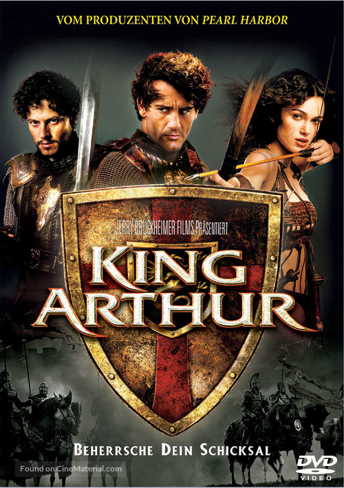 King Arthur - German DVD movie cover