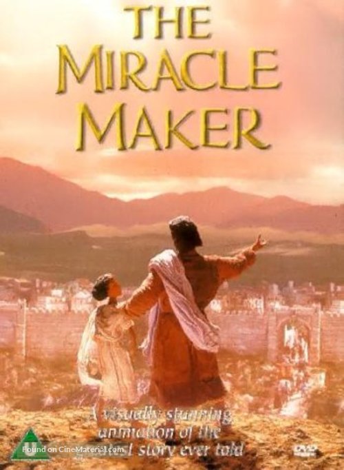 The Miracle Maker - British DVD movie cover