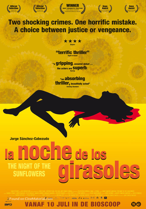 Noche de los girasoles, La - Dutch Movie Poster
