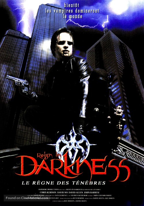 Reign in Darkness - French DVD movie cover