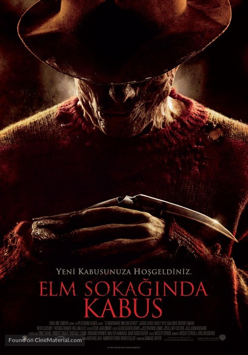 A Nightmare on Elm Street - Turkish Movie Poster