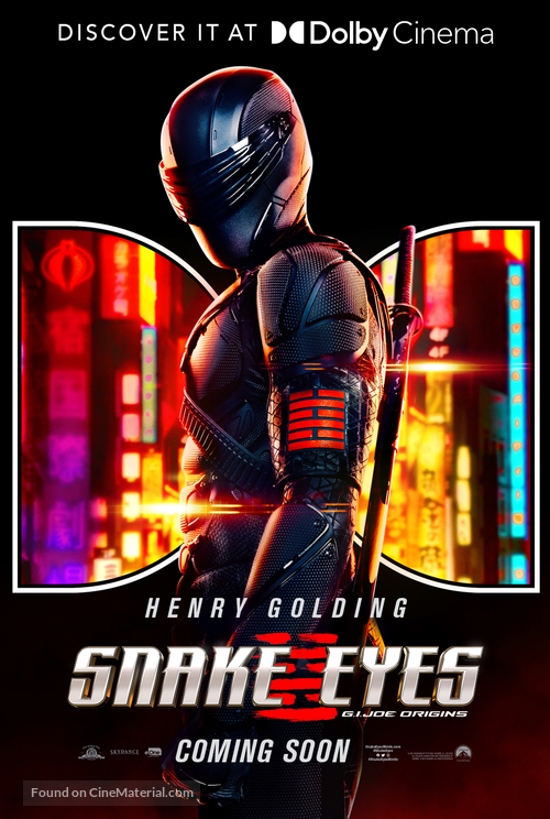 Snake Eyes: G.I. Joe Origins - International Movie Poster