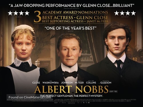 Albert Nobbs - British Movie Poster