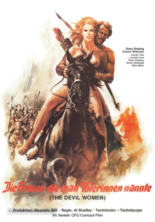 Le amazzoni - donne d&#039;amore e di guerra - German Movie Poster