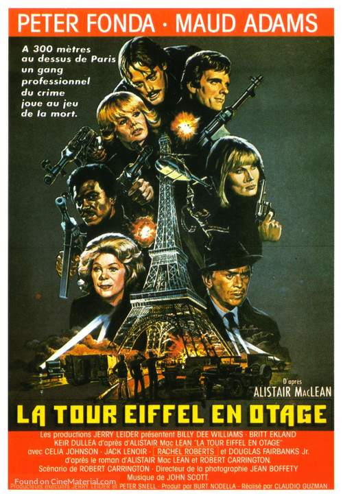 The Hostage Tower - French Movie Poster