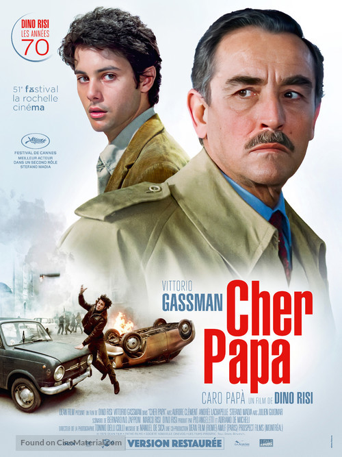 Caro pap&agrave; - French Re-release movie poster