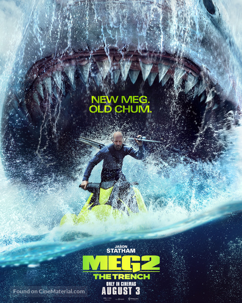 Meg 2: The Trench - Australian Movie Poster