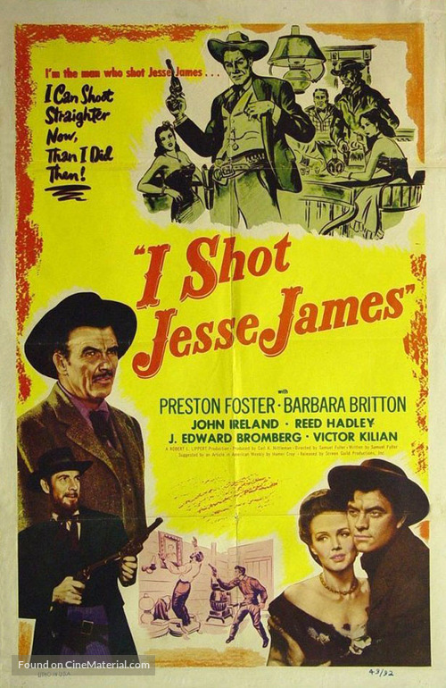 I Shot Jesse James - Movie Poster