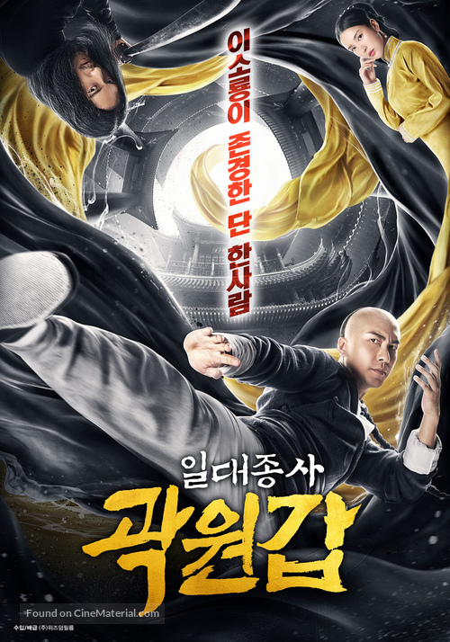 The Grandmaster of Kungfu - South Korean Movie Poster