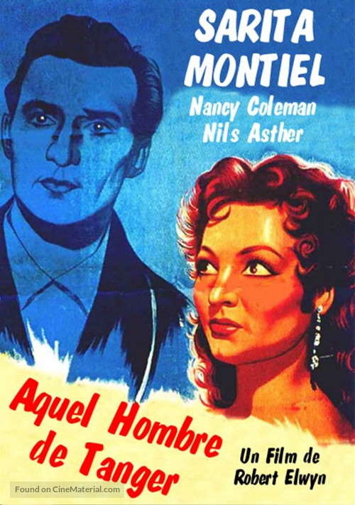 Aquel hombre de T&aacute;nger - Spanish Movie Cover