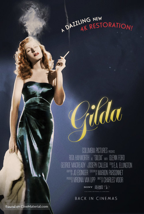 Gilda - British Movie Poster