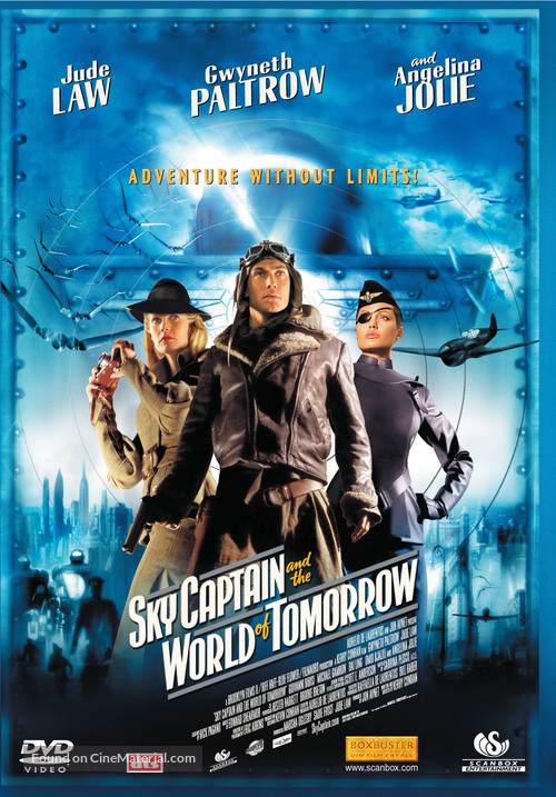 Sky Captain And The World Of Tomorrow - Swedish DVD movie cover