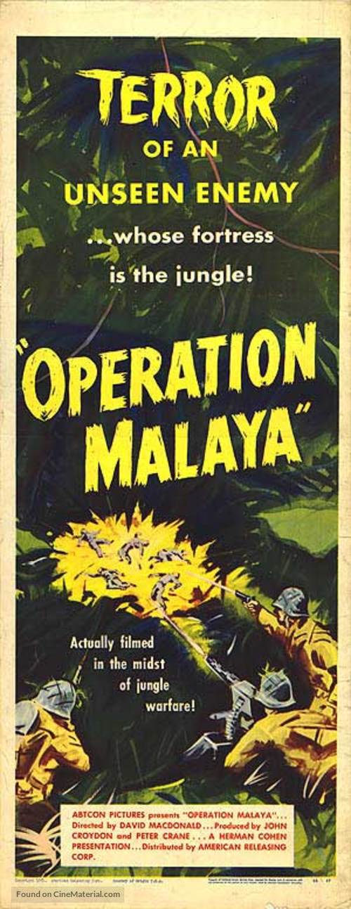 Operation Malaya - Movie Poster