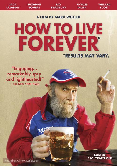 How to Live Forever - DVD movie cover