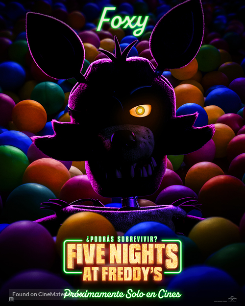 Five Nights at Freddy&#039;s - Spanish Movie Poster